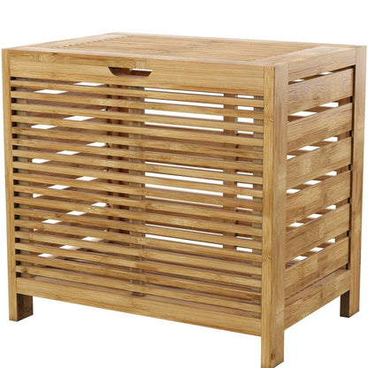 Linon Home Decor - Bracken Bamboo Hamper - 980214NAT01U veiw 3