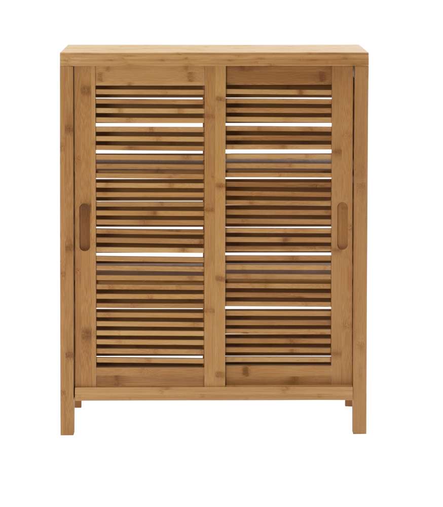 Linon Home Decor - Bracken Two Door Floor Cabinet - 980209NAT01U veiw 2