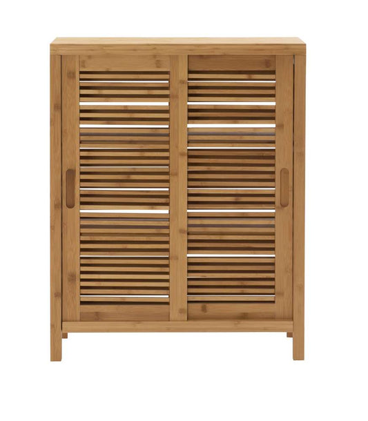 Linon Home Decor - Bracken Two Door Floor Cabinet - 980209NAT01U veiw 2