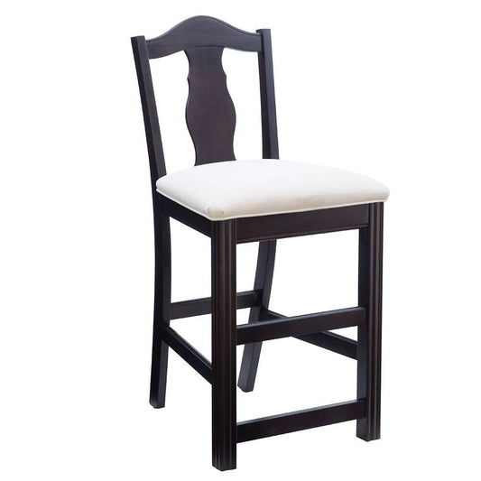 Linon Home Decor - Breland Counter Stool Dark Brown/Grey (Set of 2) - CS318BRN02ASU veiw 1