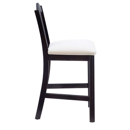 Linon Home Decor - Breland Counter Stool Dark Brown/Grey (Set of 2) - CS318BRN02ASU veiw 3