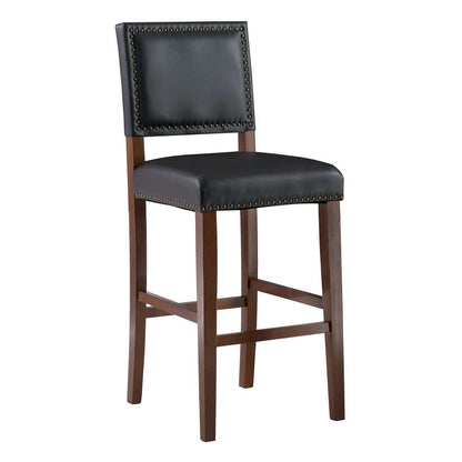 Linon Home Decor - Brook Bar Stool Black - 0233BLK01U veiw 1