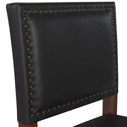 Linon Home Decor - Brook Bar Stool Black - 0233BLK01U veiw 2