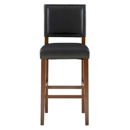 Linon Home Decor - Brook Bar Stool Black - 0233BLK01U veiw 3
