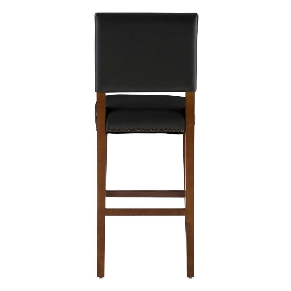 Linon Home Decor - Brook Bar Stool Black - 0233BLK01U veiw 4
