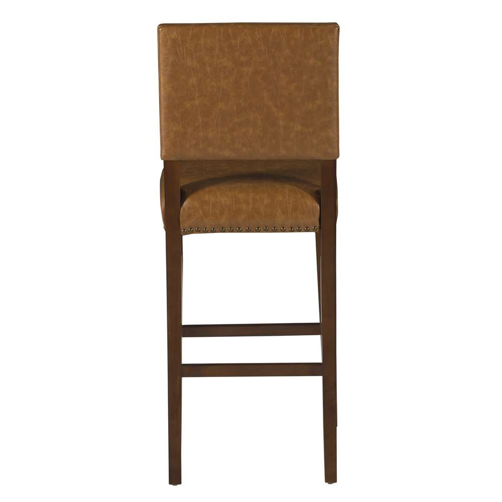 Linon Home Decor - Brook Bar Stool30 Caramel - 0233CARM-01-KD-U veiw 5