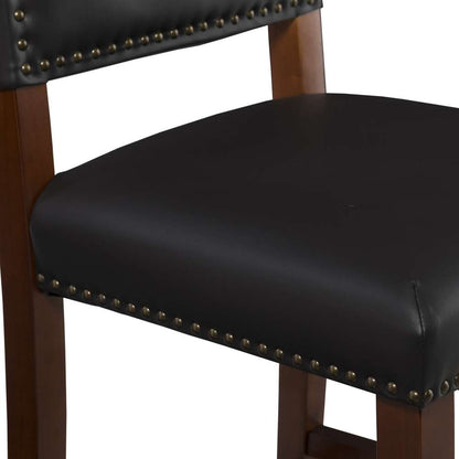 Linon Home Decor - Brook Counter Stool Black - 0232BLK01U veiw 3
