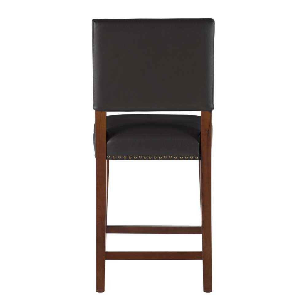 Linon Home Decor - Brook Counter Stool Black - 0232BLK01U veiw 5