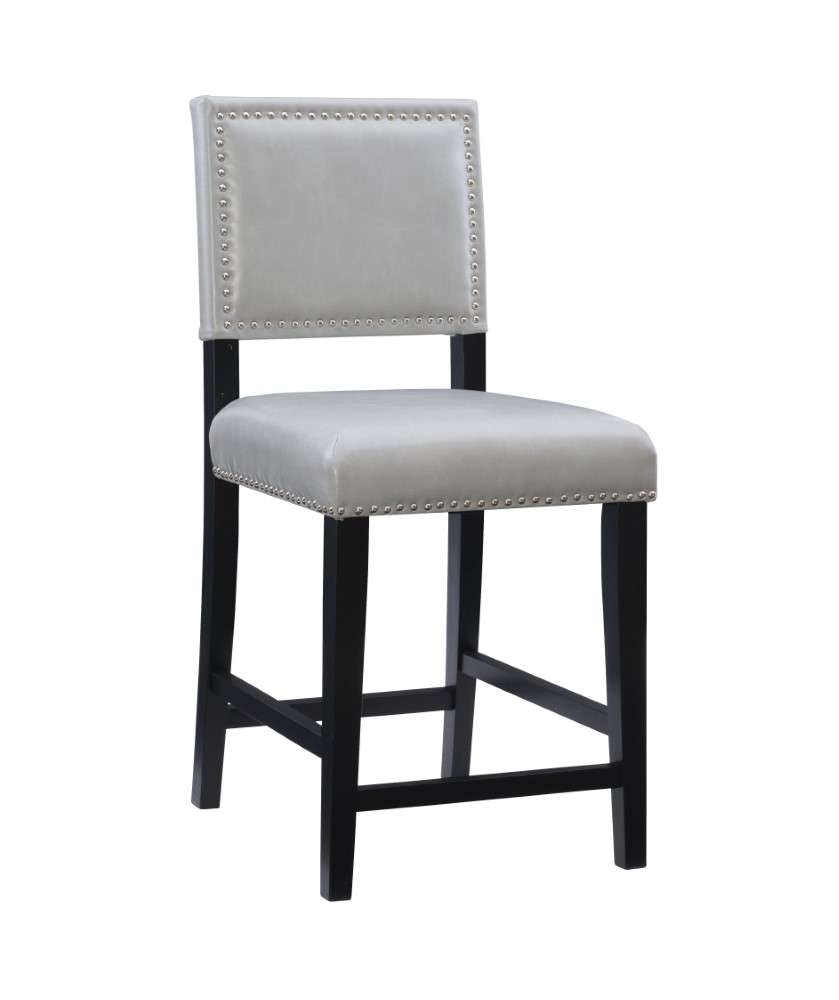 Linon Home Decor - Brook Dove Gray Counter Stool - CS014GRY01U veiw 1
