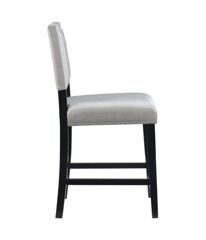 Linon Home Decor - Brook Dove Gray Counter Stool - CS014GRY01U veiw 2