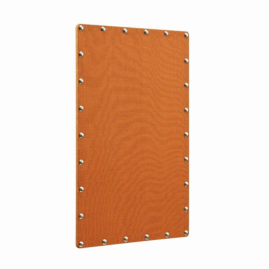 Linon Home Decor - Burlap Orange Bulletin Board - WL27ONGBURL24X36 veiw 1