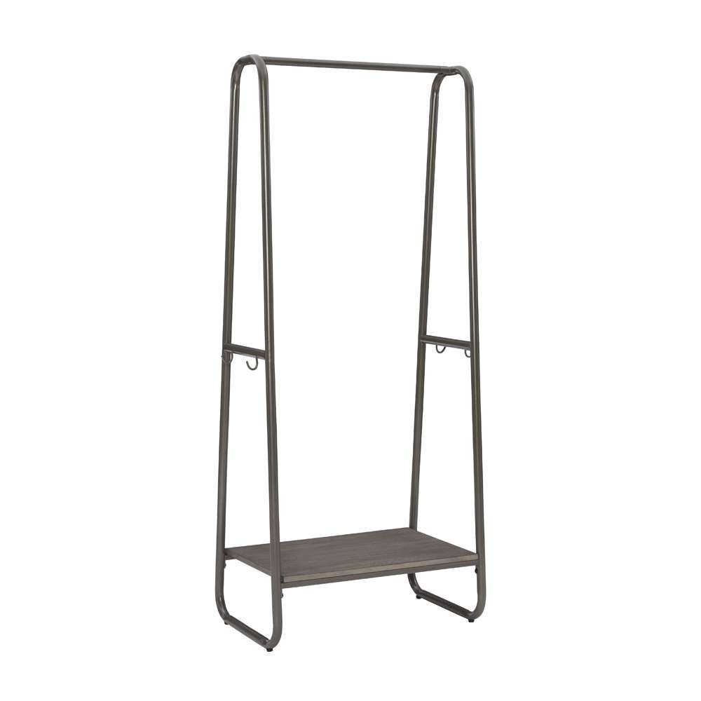 Linon Home Decor - Bywood Clothing Rack Tall Pewter - CR330PEW01U veiw 1