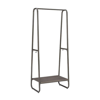 Linon Home Decor - Bywood Clothing Rack Tall Pewter - CR330PEW01U veiw 1