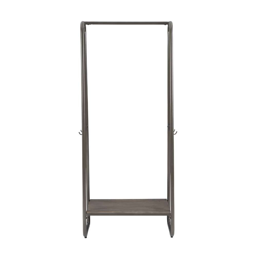 Linon Home Decor - Bywood Clothing Rack Tall Pewter - CR330PEW01U veiw 2