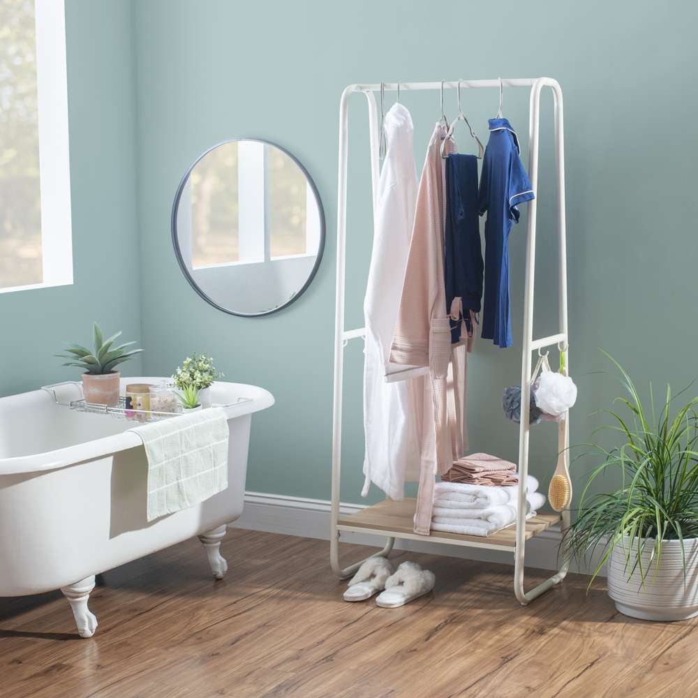 Linon Home Decor - Bywood Clothing Rack Tall White - CR330WHT01U veiw 5