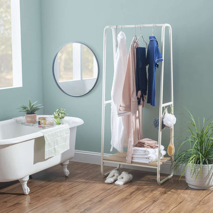 Linon Home Decor - Bywood Clothing Rack Tall White - CR330WHT01U veiw 5