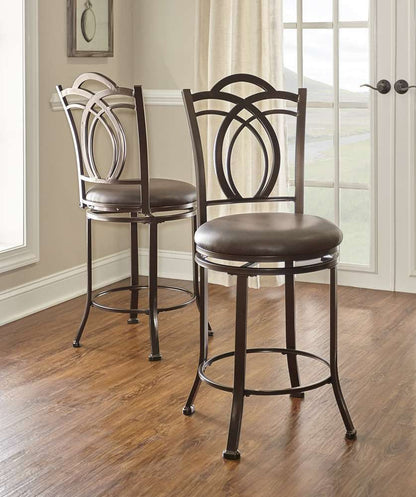 Linon Home Decor - Calif Metal Counter Stool - 034550MTL01U veiw 4