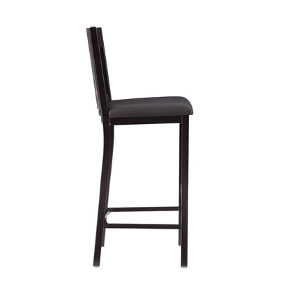 Linon Home Decor - Callia Metal Barstool Black - BS303BLK01U veiw 3