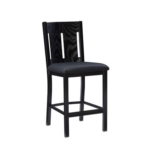 Linon Home Decor - Callia Metal Counter Stool Black - CS303BLK01U veiw 1