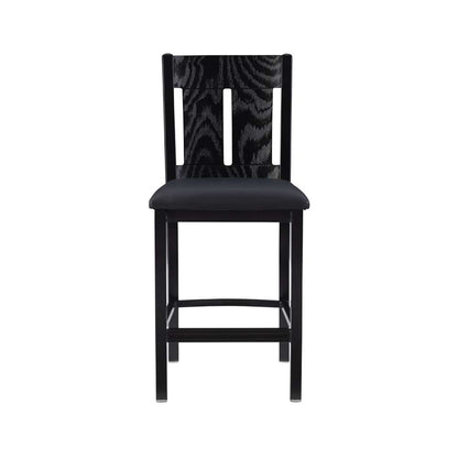 Linon Home Decor - Callia Metal Counter Stool Black - CS303BLK01U veiw 2