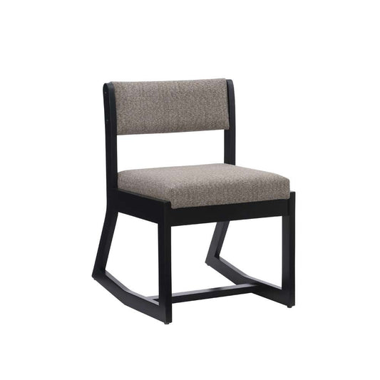 Linon Home Decor - Callum 2 Position Sled Base Chair Black Stone - CH273BLKSTN01ASU veiw 1