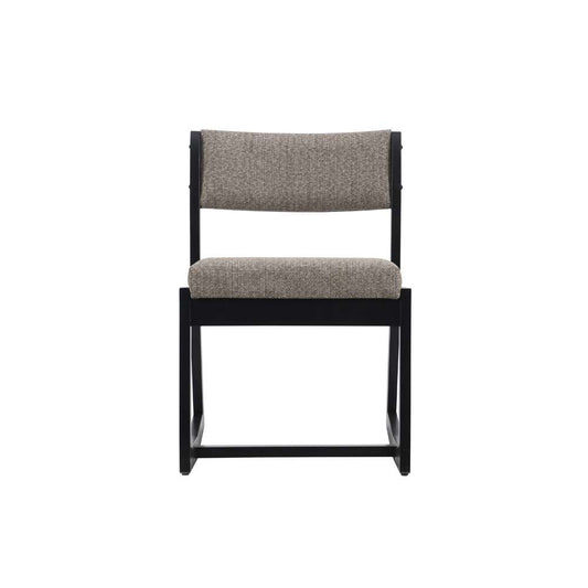Linon Home Decor - Callum 2 Position Sled Base Chair Black Stone - CH273BLKSTN01ASU veiw 2