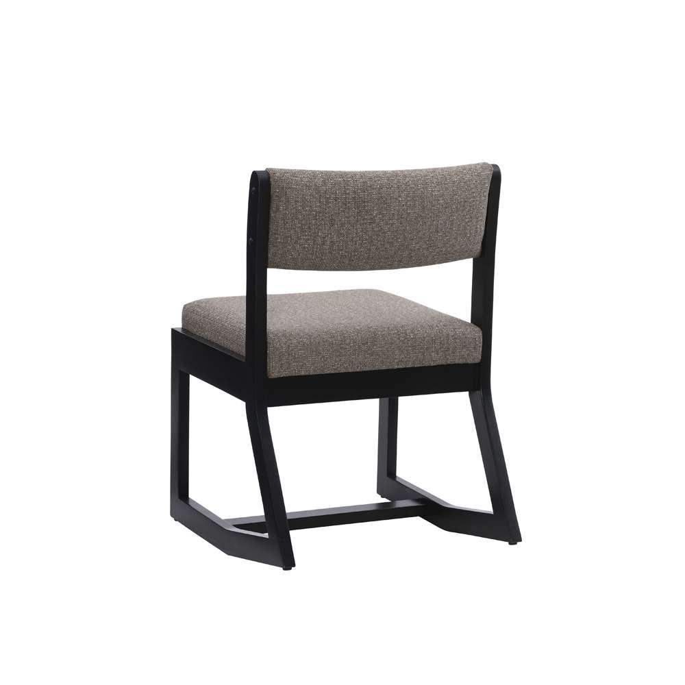 Linon Home Decor - Callum 2 Position Sled Base Chair Black Stone - CH273BLKSTN01ASU veiw 4