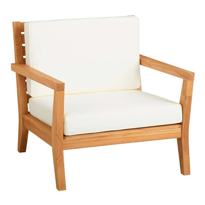 Linon Home Decor - Carenen 5pc Outdoor Set, Teak - ODCP061TKSET5PC veiw 3