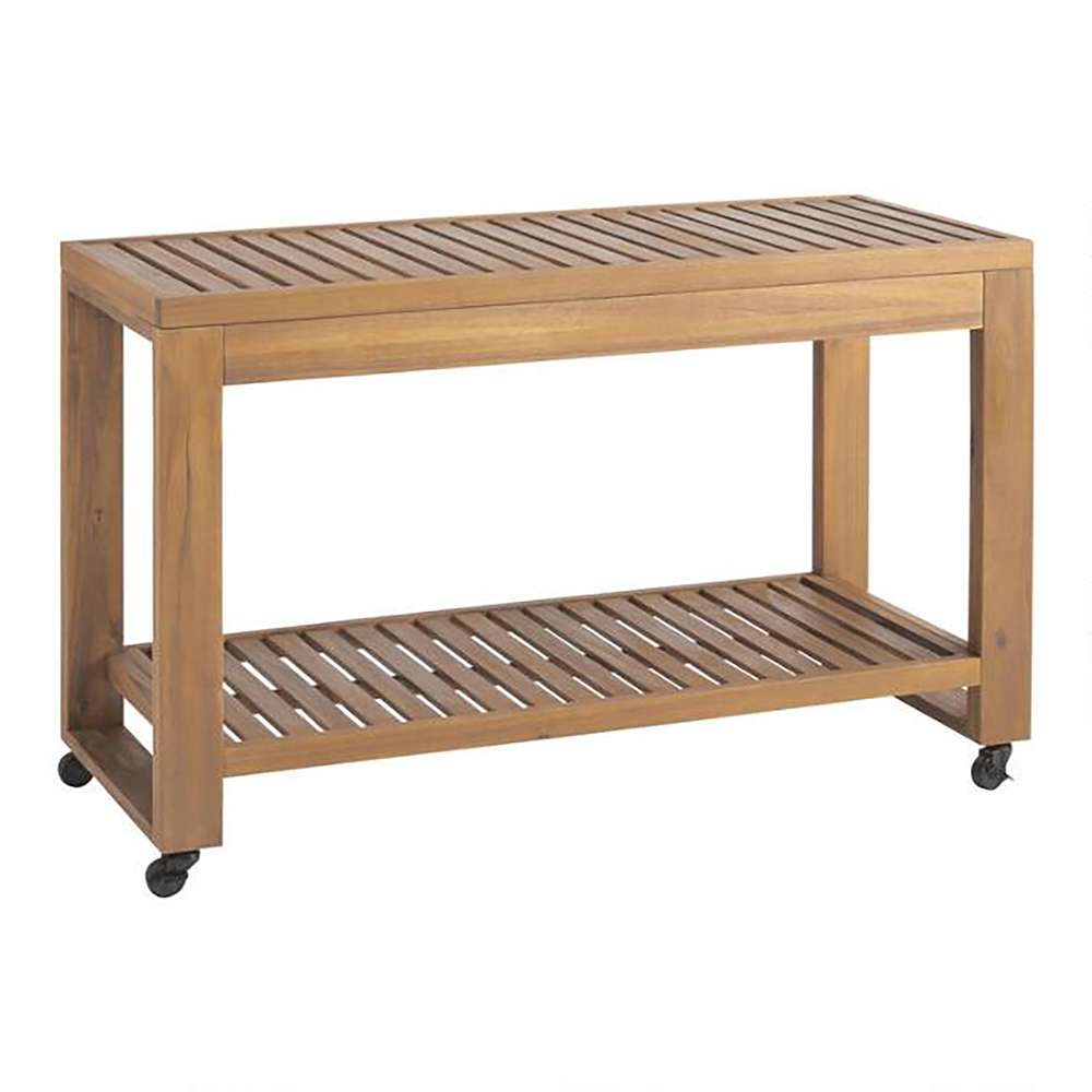 Linon Home Decor - Carenen Outdoor Island, Natural - ODCP579TK01U veiw 1