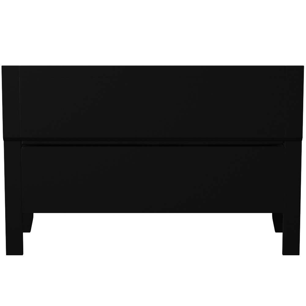 Linon Home Decor - Carlton Padded Bench - 84021BLK-01-KD-U veiw 4