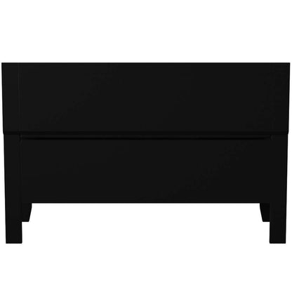 Linon Home Decor - Carlton Padded Bench - 84021BLK-01-KD-U veiw 4