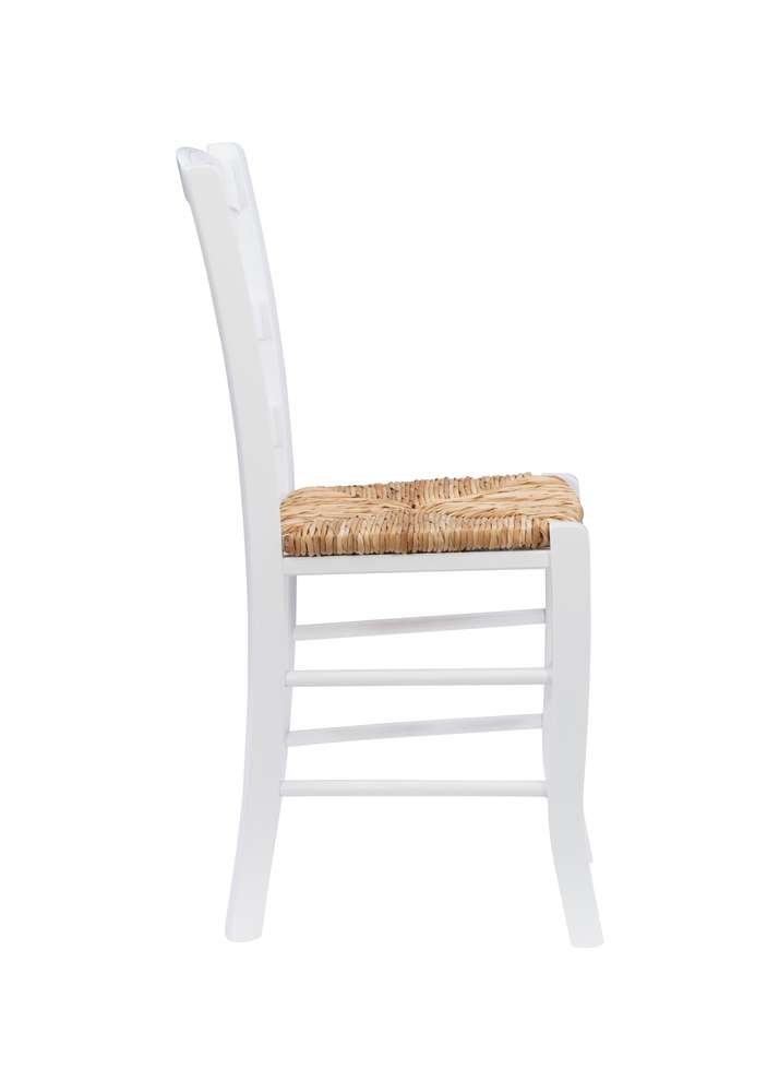 Linon Home Decor - Carmelo Side Chair White (Set of 2) - CH244WHT02ASU veiw 4