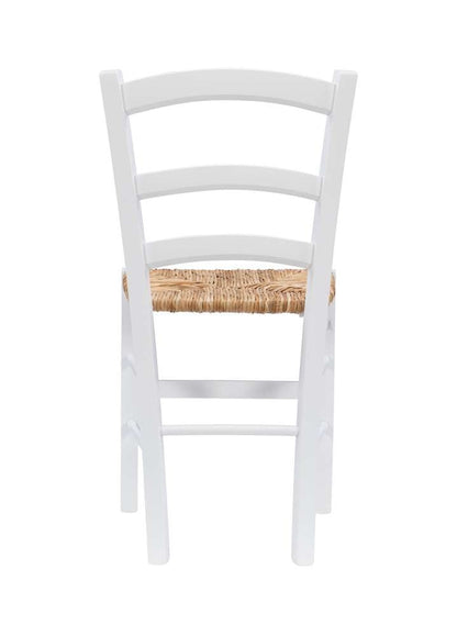 Linon Home Decor - Carmelo Side Chair White (Set of 2) - CH244WHT02ASU veiw 6