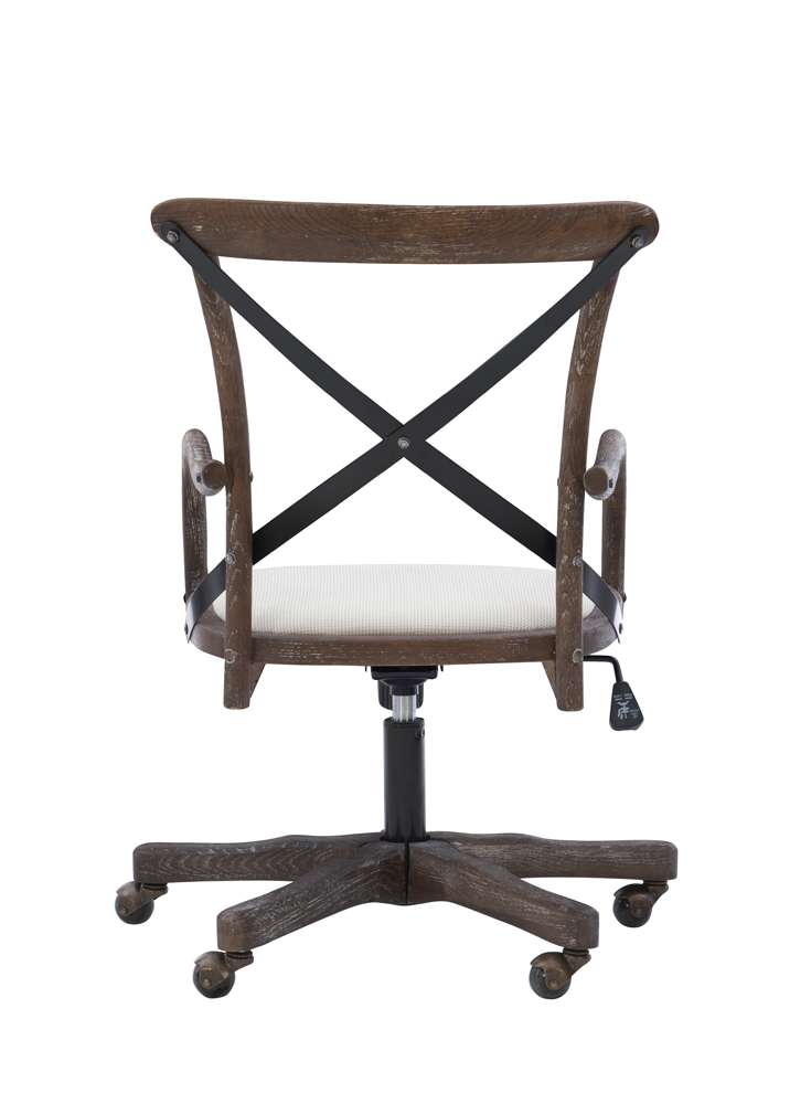 Linon Home Decor - Carson Cafe Office Chair, Neutral - OC072TIC01 veiw 5