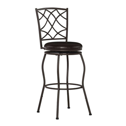Linon Home Decor - Casey Adjustable Stool Set of Three - BSA10MTLSET veiw 1