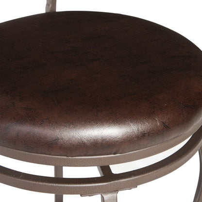 Linon Home Decor - Casey Adjustable Stool Set of Three - BSA10MTLSET veiw 4