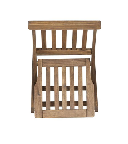 Linon Home Decor - Catalan Cafe Set - Acorn Finish - 21165T36-01-AS-U veiw 4