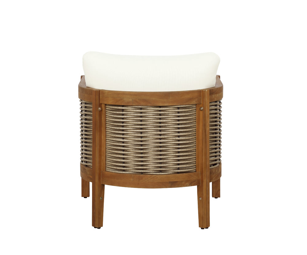 Linon Home Decor - Chaddsley Outdoor Brown Club Chair - ODNH14BRN01U view 3