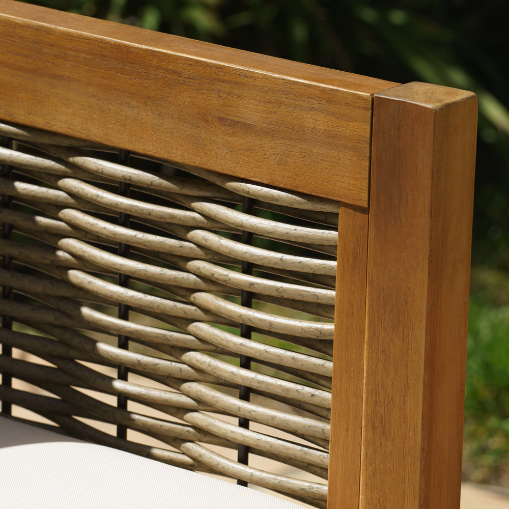 Linon Home Decor - Chaddsley Outdoor Brown Club Chair - ODNH14BRN01U view 6