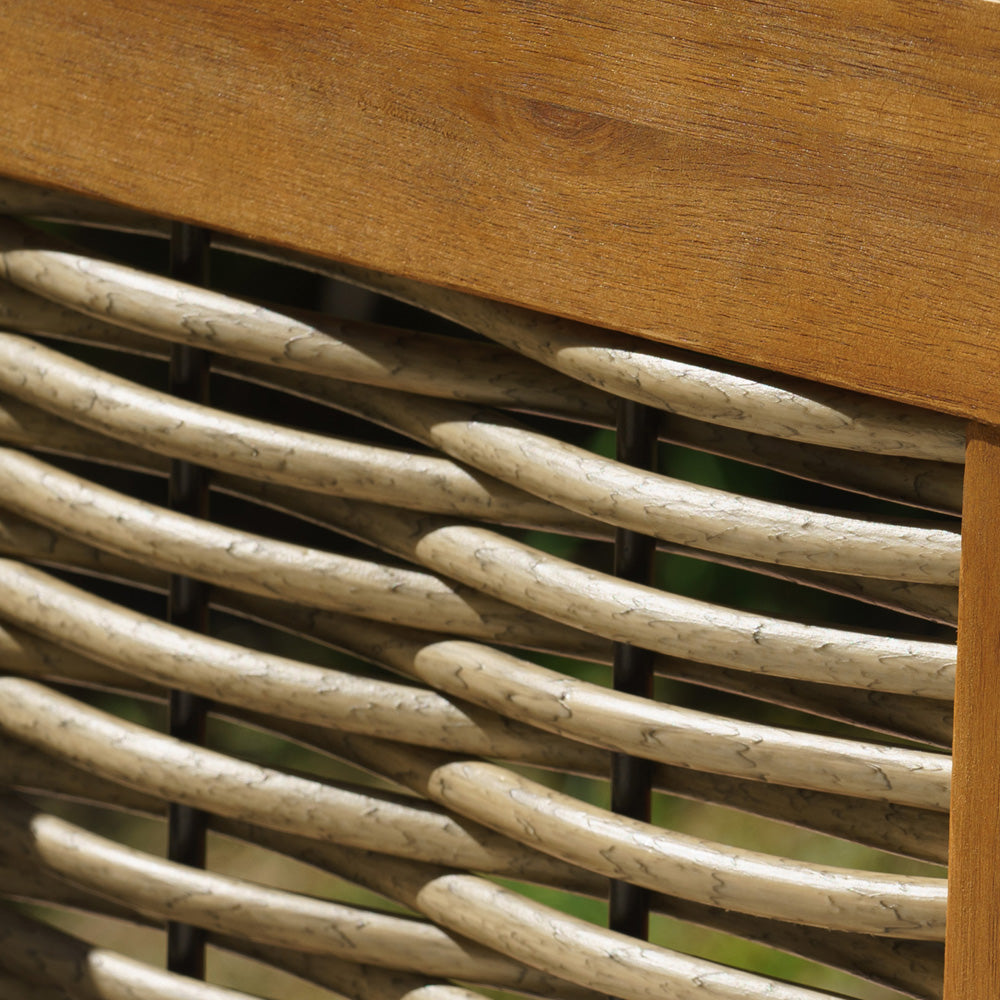 Linon Home Decor - Chaddsley Outdoor Brown Club Chair - ODNH14BRN01U view 9