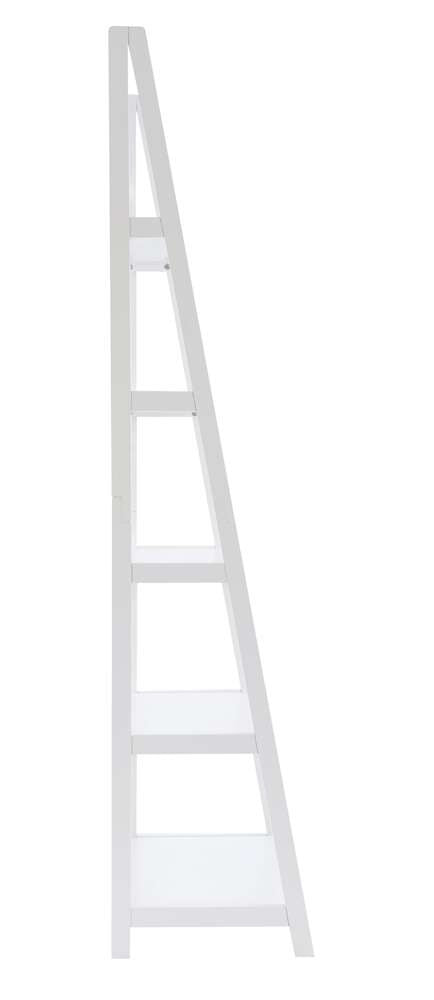 Linon Home Decor - Charlotte Bookcase White - CG141WHT01U veiw 3