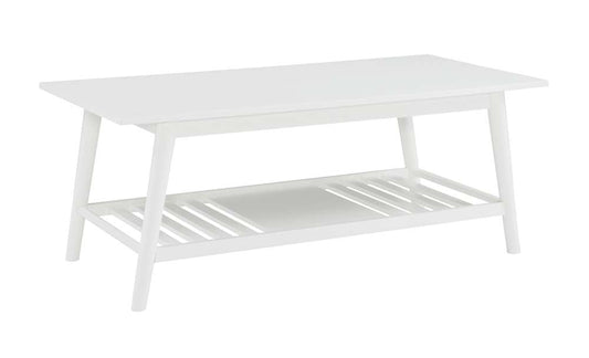 Linon Home Decor - Charlotte Coffee Table White - CG137WHT01U veiw 1