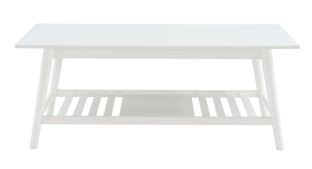 Linon Home Decor - Charlotte Coffee Table White - CG137WHT01U veiw 2