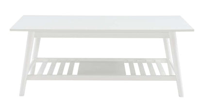 Linon Home Decor - Charlotte Coffee Table White - CG137WHT01U veiw 2