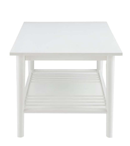 Linon Home Decor - Charlotte Coffee Table White - CG137WHT01U veiw 3
