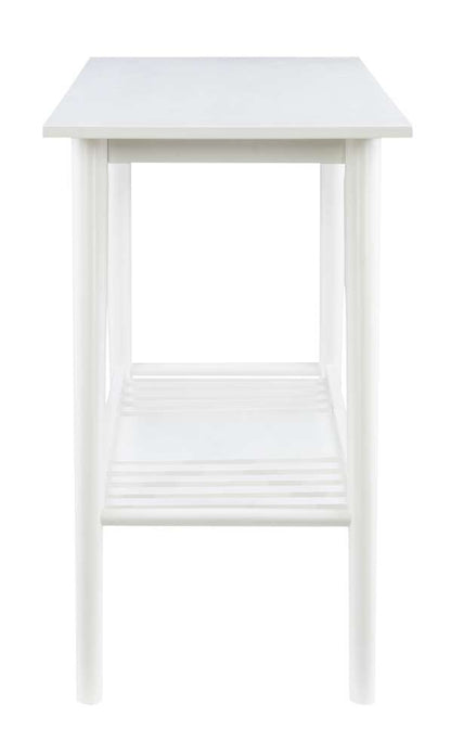 Linon Home Decor - Charlotte Console Table White - CG138WHT01U veiw 3