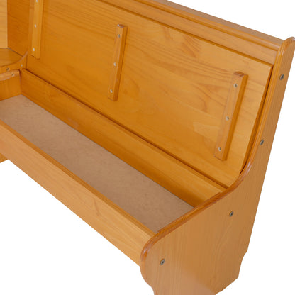 Linon Home Decor - Chelsea Corner Nook, Natural - 90366N2-01-KD-U view 6