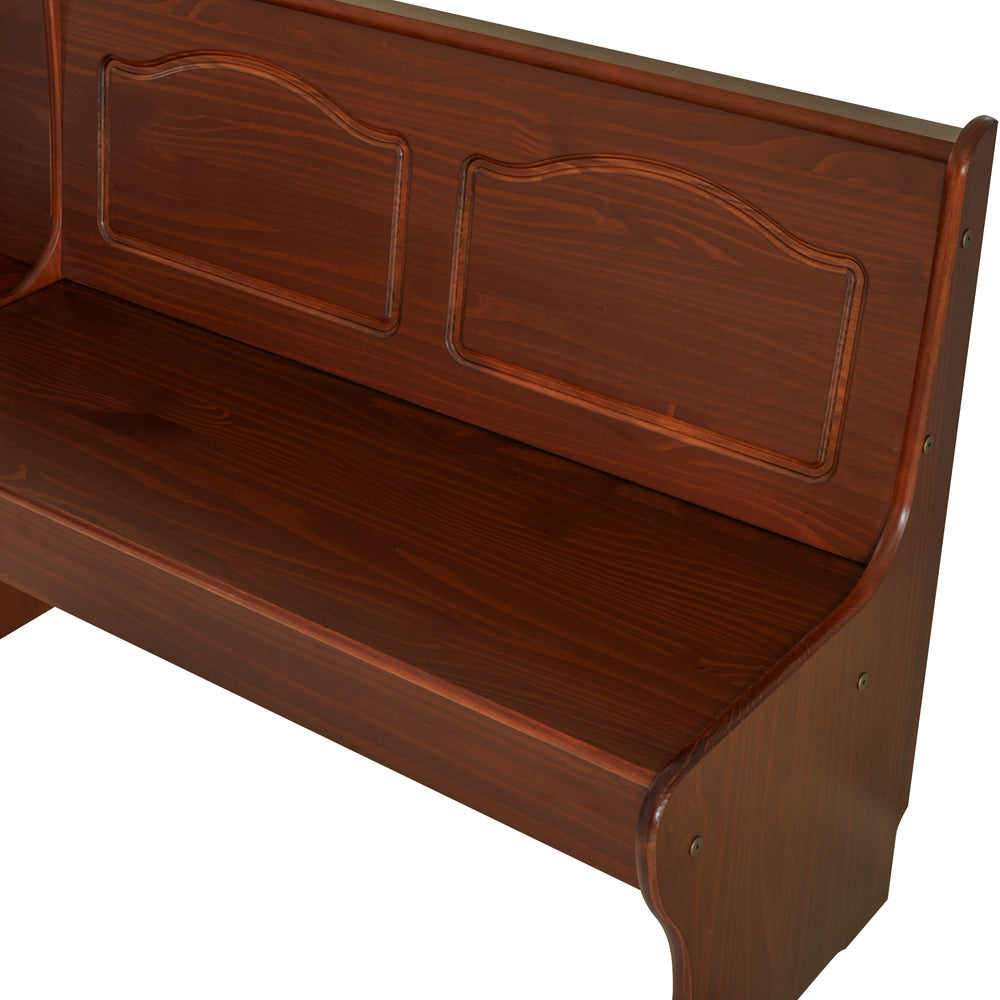Linon Home Decor - Chelsea Corner Nook, Walnut - 90366WAL-01-KD-U view 5
