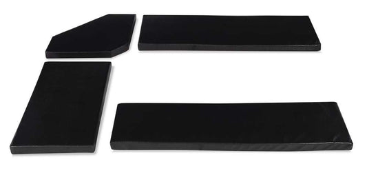 Linon Home Decor - Chelsea Cushion Set – Black Pvc *Nook Not Included* - 90375PVC-01-KD veiw 1