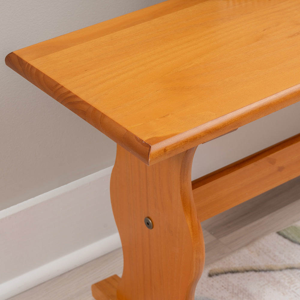 Linon Home Decor - Chelsea Nook Bench, Natural - 90367N2-01-KD-U view 7